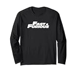 ワイルド・スピード(FAST & FURIOUS) whiteロゴ 長袖Tシャツ