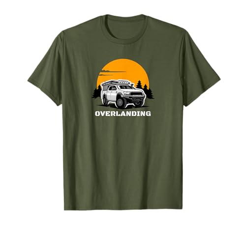 Overlanding Gear Accessories, Overlanding Light Bar T-Shirt