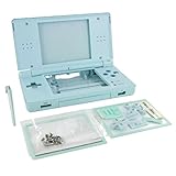  Genérico Carcasa Completa + bisagras para Nintendo DS Lite Turquesa
