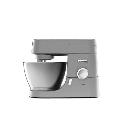Kenwood KVC3100S Kneedmachine Planetaria Chef, keukenmachine, mixer, 1000 W, 4,6 liter, staal, metaal, zilver