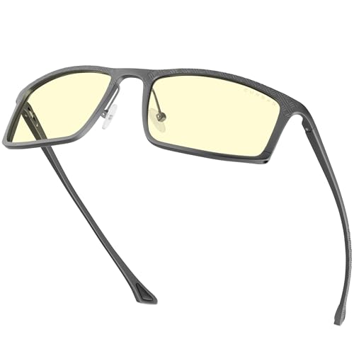 Gunnar Plaid Amber lunettes reposantes protection écran ordinateur