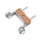 PIXZCSA Robuster und langlebiger professioneller Winkelschärfer aus Edelstahl. Der Winkelschärfer besteht aus Edelstahl und Holz. Professionelles, robustes