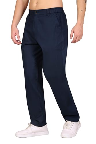 Image of RynoGear Linen Cotton Blend Casual Pants for Men || Trousers for Man || Pants for Man