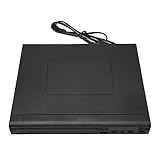 HD-DVD-Player, CD-Player für Zuhause, Integrierte PAL NTSC USB 2.0-Schnittstelle, Fernbedienung, Heim-CD-Player mit Cinch-Kabel für Fernseher (EU-Stecker)