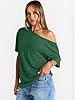 Trendy Queen Womens Off The Shoulder Tops Oversize... #3