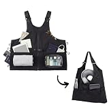 HygaLivia 2-in-1 Convertible Travel Vest with Pockets for Men & Women | Avoid Carry-On Fees | Wearable Luggage | Vest Bag