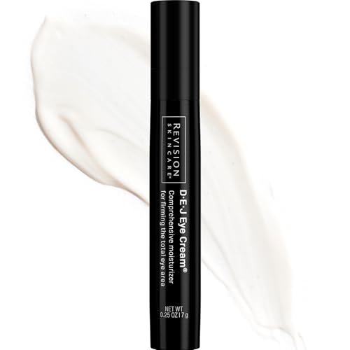 Revision Skincare DEJ Eye Cream Clinically Proven to Reduce Under-Eye Fine Lines and Wrinkles with Peptides and Hyaluronic Acid for a Firmer Smoother Eye Area 0.25 fl oz
