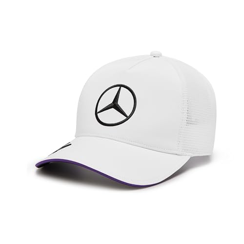 MERCEDES AMG PETRONAS F1 2024 Lewis Hamilton Trucker Kappe - Weiß - Einheitsgröße