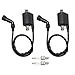 FZJDSD 2 pair Ignition Coil & Spark Plug 33410-38B00 33420-38B00 Compatible with Suzuki Intruder VS1400 1987-2009 VL1500 1998-2004 Replace 33420-10F10