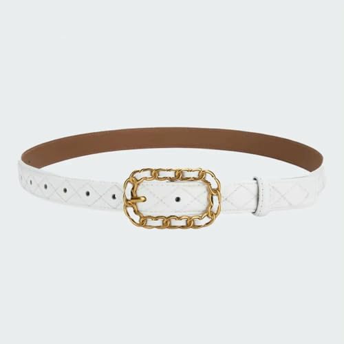 Women Genuine Leather Fashion Pin Buckle Belts For Dress Jeans Casual Pants Skirt Decor2