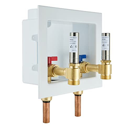 EFIELD MH-S-241 Angle Stainless Steel Water Hammer Arrestors, 3/4 Inch Swivel FHT x 3/4 Inch MHT (1)