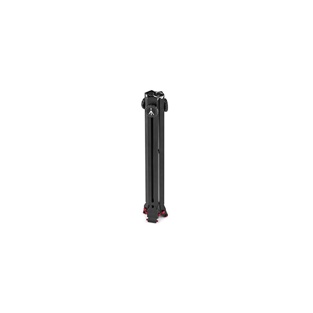 Manfrotto 2 in 1 Stativspinne, Kompatibel mit Manfrotto Fast Series 645 FTT/635 FST Stativen, für Professionelle Fotostative, Stativstabilisator für Videokameras und Kameras