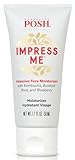 Perfectly Posh - IMPRESS ME Intensive Face Moisturizer with Kombucha, Burdock Root, & Blueberry - Hydrating and Nourishing Formula - 1.7fl oz