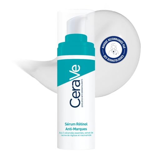CeraVe - Sérum Retinol Anti-Marques - Réduit l'Apparence des Marques