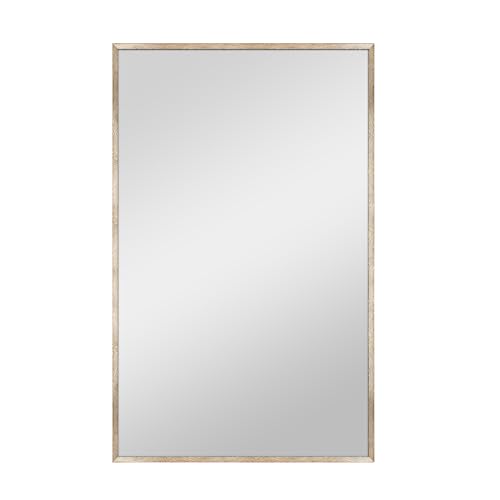 Image of MCS Micro Rope Front Loaded Wall Mirror, (30x48, Tarnished Brass)