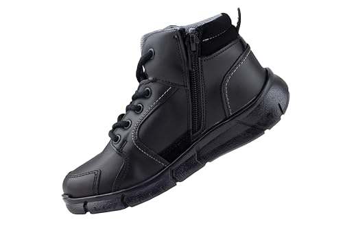 Zapatos, Shoes CALZADO CHABELO Botines Niño Escolar Chabelo C233-a Negro (Negro, Sistema tallas calzado JP, Niño (2-5 años), Medición, 20.5 cm)