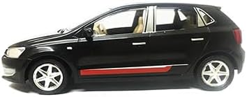 Indian Scale Model and A of Famous VW Polo Car-from Kids Hub (Multicolor, 16x6x5 cm Length x Breath x Height) Black