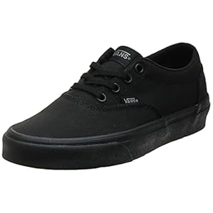 Vans Men’s Atwood Trainers, Black (Black/Black Canvas), 10.5