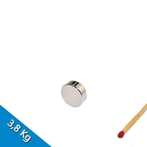 Smagnon 40 Neodym Magnete 15mm x 5mm N35 Nickel