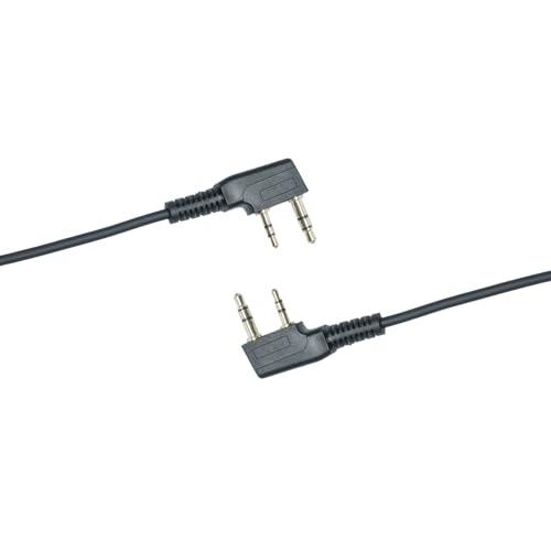 Auricular Walkie Talkie micro PTT forma C para Baofeng UV82 Kenwood Protalk Retevis RT21 7