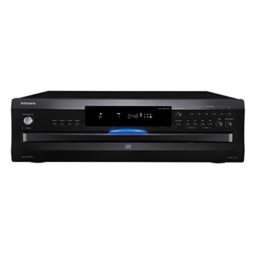 Integra Premium 6 Disc CD Carousel Changer Black (CDC-3.4)