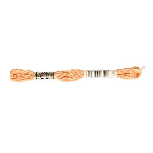 Image of DMC 6-Strand Embroidery Cotton Floss, Light Orange Spice
