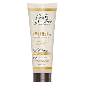 Carol’s Daughter Goddess Strength Fortifying Conditioner For Wavy, Coily and Curly Hair, Conditioner with Castor Oil for Weak Hair, 11 Fl Oz