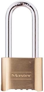 Master Lock NO. 175 Long Shackle Padlock 175DLH (Pack of 6)