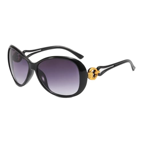 Lunettes de soleil ovales rétro protection UV400 et verres dégradés pour femme et homme