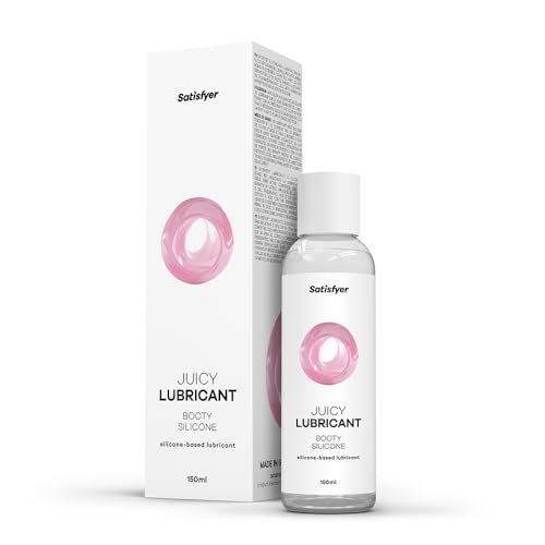 Satisfyer Booty Silicon 150 ml | Silikonbasiertes Gleitmittel für langanhaltende Gleitfreude | Geruchsneutral farblos & extra gleitfähig | Für Latexkondome geeignet