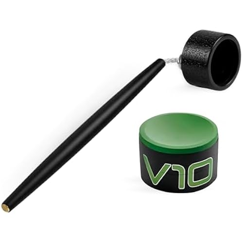 Beer City Billiards Pro Series Circle Pool Chalk Holder - for Use with TAOM Pyro or TAOM V10 Chalk