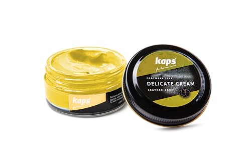 Image of Shoe Care Cream, Intensive Leather Care and Nourishing, Kaps Delicate, 70 Colors
