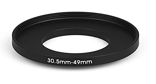 STEP UP 30.5-49MM ANELLO ADATTATORE 30.5MM-49MM 30.5MM-49MM ADAPTER RING 30.5MM 49MM 30.5-49 30.5 30.5 49 MM OBIETTIVO LENS