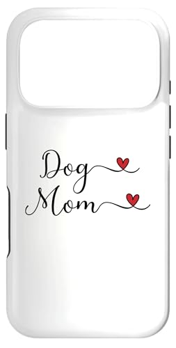 Dog Mom - I heart Dogs �^�C�|�O���t�B�f�U�C�� �X�}�z�P�[�X iPhone 17 Pro �p