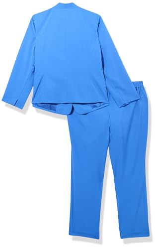 Le Suit Women's Cornflower Blazer Pant Set | Stretch Two-Piece Office Outfit in Size 16 - Image 3