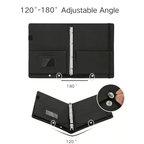 Classeur de partitions A4 en cuir synthétique finitions premium - 4