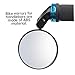 Bike Mirrors Bike Handlebars Rear View Mirrors for Mountain Road Electric Motorcycles 2Pcs,Bike Accessory