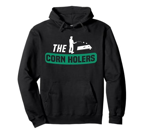 Los amantes de los juegos de Cornhole de Corn Holers Sudadera con Capucha