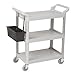 Vollrath 97006 Black Plastic 33" Multi-Purpose Cart