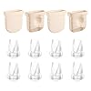 TOVVILD 12PCS Duckbill Valves Silicone Diaphragms Compatible with eufy E10/E20/S1/S1 Pro Replacement Parts, Wearable Breast Pump Accessories