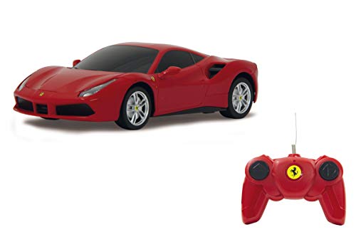 Jamara 1595814 Ferrari 488 Gtb Modellino Radio Comandato, Rosso