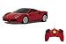 Produktbild JAMARA Ferrari 488 GTB 1:24 rot 2,4GHz - offiziell lizenziert, bis zu 1 Std Fahrzeit bei ca. 9 Km/h, perfekt nachgebildete Details, hochwertige Verarbeitung