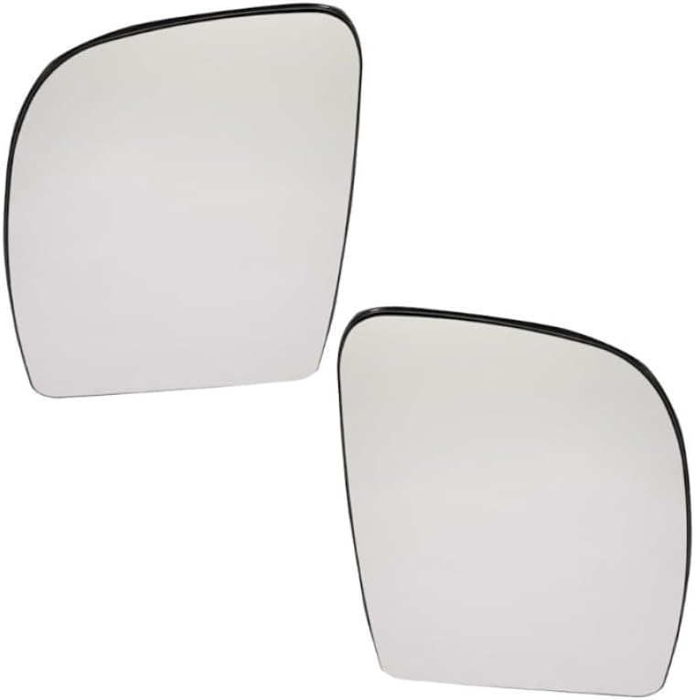 For Ram ProMaster 1500/2500/3500 2014-2023 Mirror Glass Passenger Side | Upper | Heated | Non-Towing | With Backing Plate | Replacement For CH1325182 | 68413476AA
