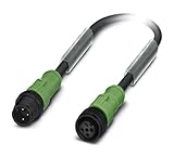 Phoenix Contact SAC konfektioniertes Sensorkabel 3-adrig Stecker / M12 Buchse, Länge 1.5m