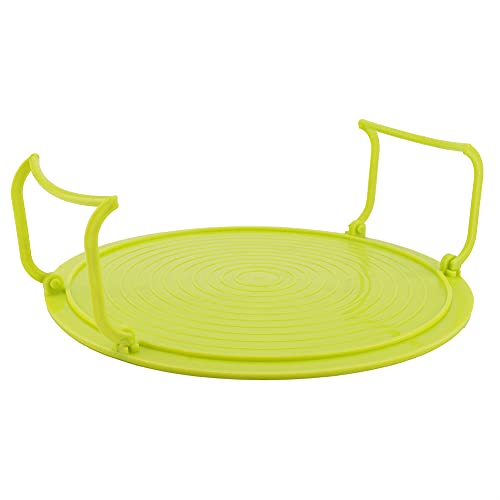 Rejilla para Bandejas de Horno de Microondas Rejilla para Bandejas Multifuncional Rejilla para Bandejas de Cocción de Horno de Microondas de Plástico Multifuncional Rejilla para (Verde) - imagen 8