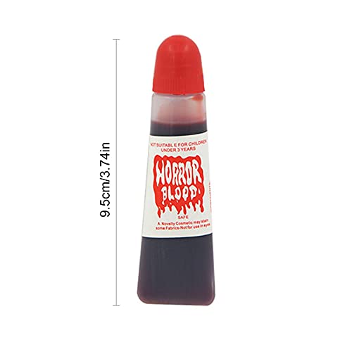 Sangue Halloween | Sangue Falso Ultra Realista,Garrafa sangue zumbi vampiro humano sangrando para de