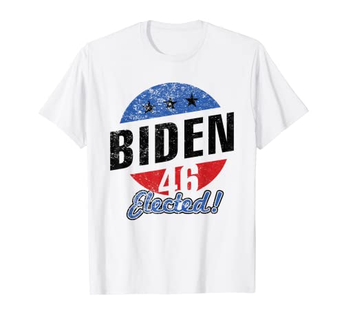 Pro 2020 Presidente Joe Biden Kamala Harris 46 Eletto Maglietta