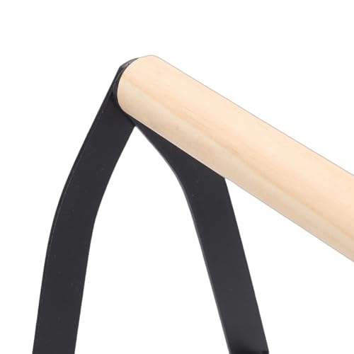 Casier à vin pliable support de table en fer et bois pour maison - 8