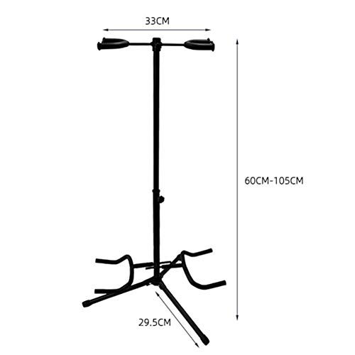 Wgwioo Support Trépied Guitare, Peut Contenir 2 Guitares, Acoustiques Guitare Basse Électrique Instrument De Musique Permanent Étage Repos Rack - Les Beatles, Paul McCartney, John Lennon, RIngo Starr, George Harrison Wgwioo Support Trépied Guitare, Peut Contenir 2 Guitares, Acoustiques Guitare Basse Électrique Instrument De Musique Permanent Étage Repos Rack – Image 5