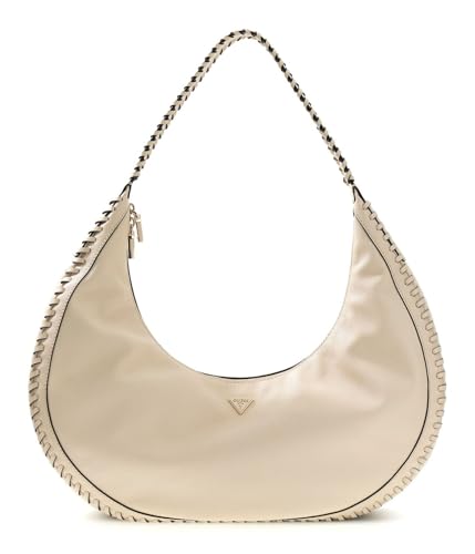 Sac à épaule Petra Hobo GUESS grand sac hobo chic écru